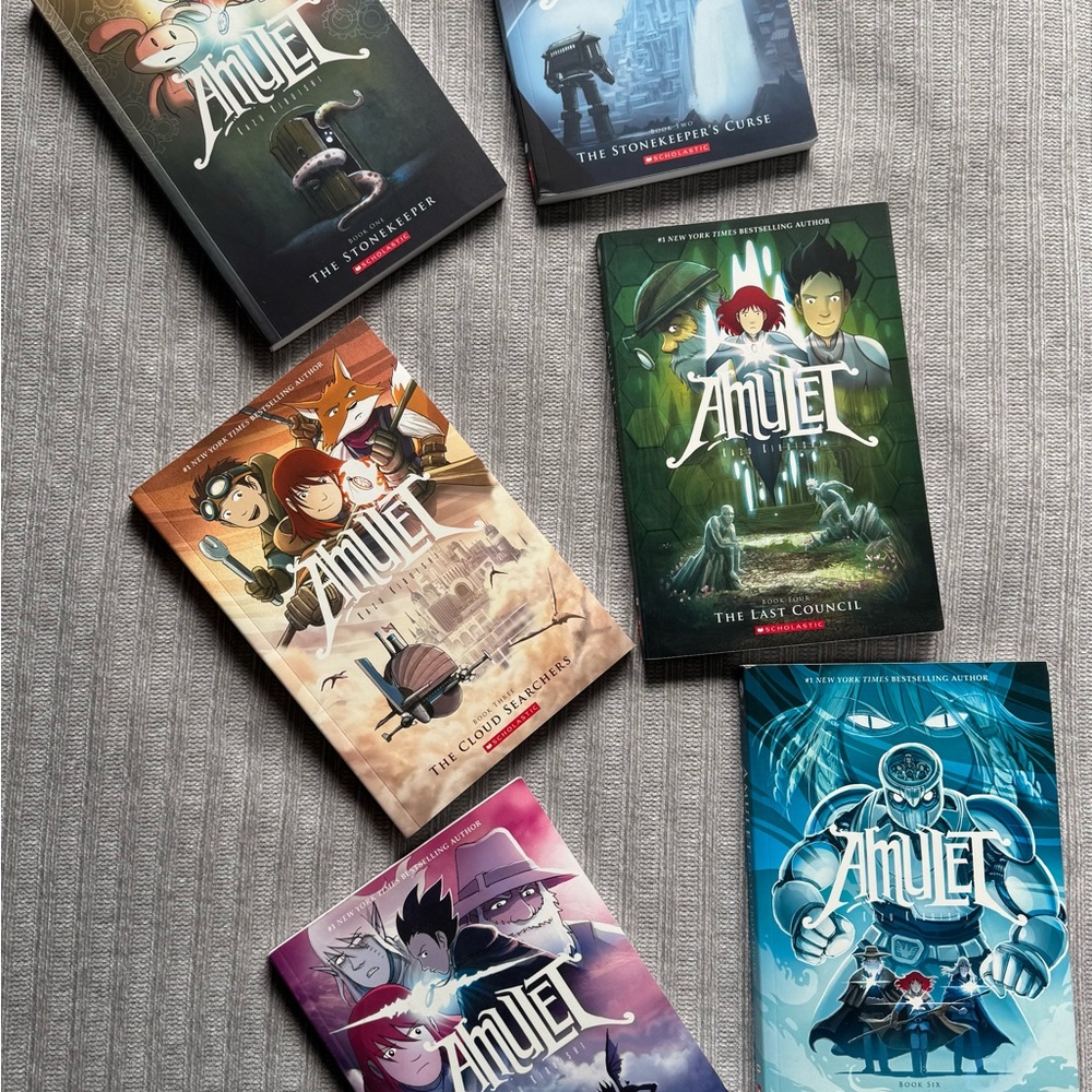 Amulet Graphic Novel Series Collection